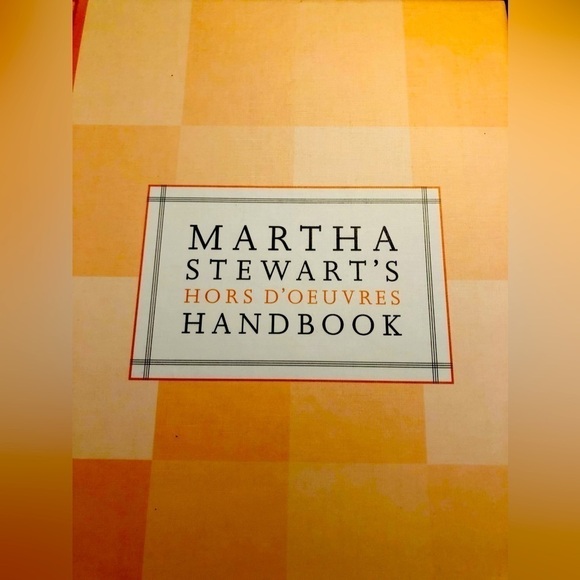 Vintage Martha Stewart's Hors D'oeuvres Recipe Book Cookbook - Picture 2 of 8